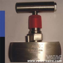 NPT Válvula de aguja de acero inoxidable 3000psi